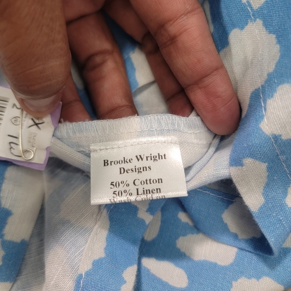 BROOKE WRIGHT DESIGNS KIMONO TOP,  OS - Picture 5 of 7